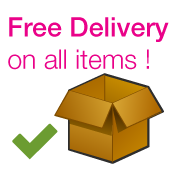 Free Delivery on all items !